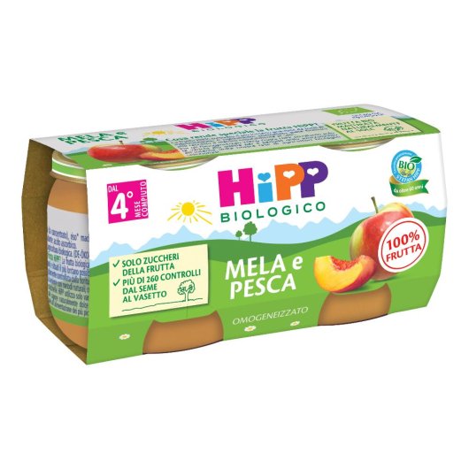 HIPP OMOG MELA/PESCA 2X80G