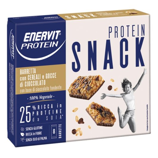 ENERVIT PROTEIN SNACK CRL 8BAR