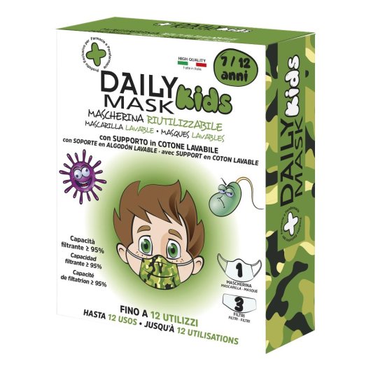 DAILY MASK MAS COT+FILT7/12M