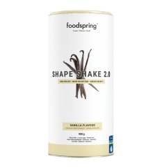 Shape Shake 2.0 - Gusto vaniglia - Foodspring - 900 grammi - Shake che funge da sostituto del pasto