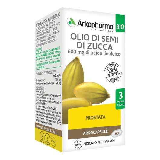 ARKOCAPSULE OLIO SEMI ZUCCA BIO