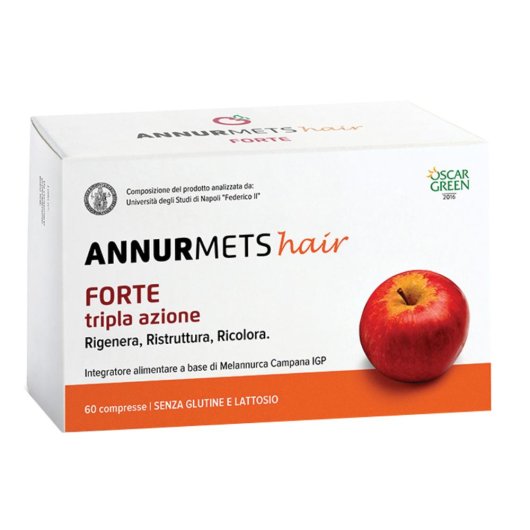 ANNURMETS HAIR FORTE TRI 60CPR