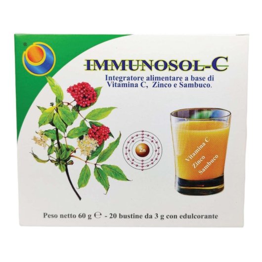 Immunosol C - Herboplanet - 20 bustine - Integratore alimentare che sostiene il sistema immunitario