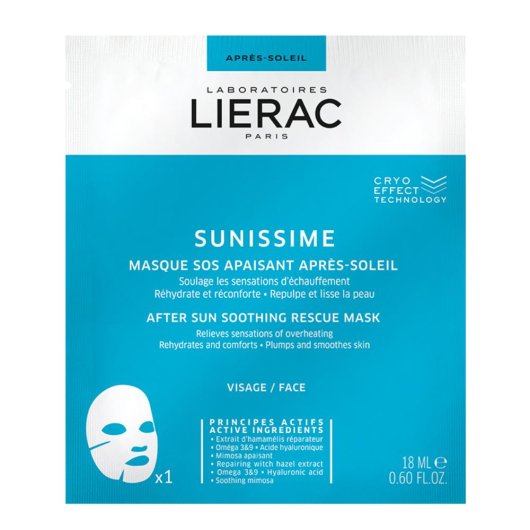 Lierac Sunissime Maschera Viso Doposole 18ml