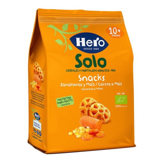 HERO SNACK CAROT/MAIS40G 29062