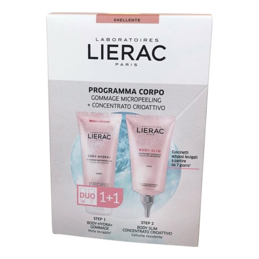 Lierac Programma Snellente - Body Slim Crioattivo 150ml + Hydra Gommage 200ml