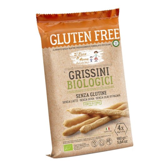 PANE ANNA GRISSINI BIO 160GR (