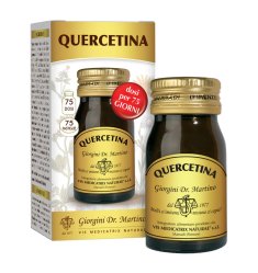 Quercetina - Giorgini Dr. Martino - 75 pastiglie - Integratore alimentare di supporto al sistema immunitario Quercetina - Giorgini Dr. Martino - 75 pastiglie - Integratore alimentare di supporto al sistema immunitario