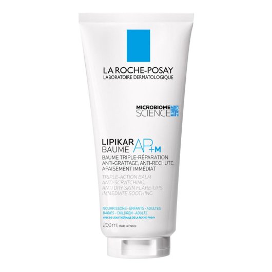 La Roche Posay Lipikar Baume AP+M - Crema Corpo idratante Anti-Prurito e Anti-Secchezza 200ml