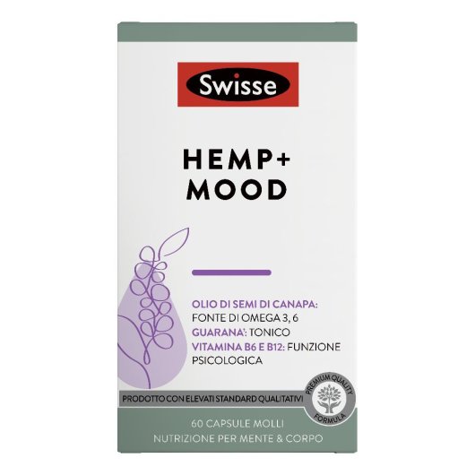 SWISSE HEMP+ MOOD 60CPS