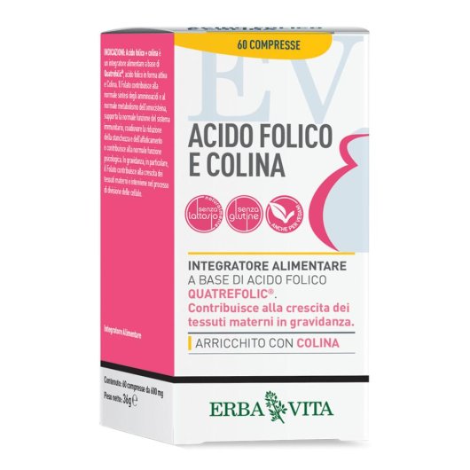 ACIDO FOLICO COLINA 60CPR