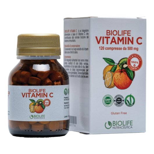 BIOLIFE VITAMIN C 120CPR