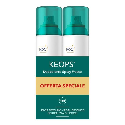 ROC KEOPS DEO SPR FRESH2X100ML