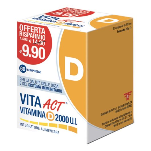 VITAMINA D ACT 2000UI 60CPR