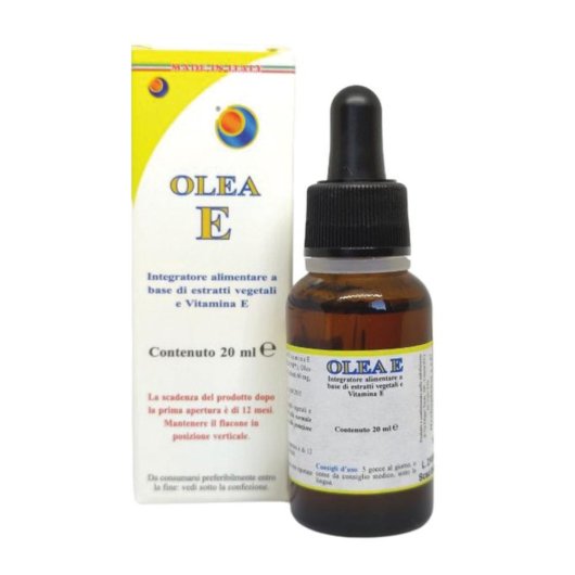 Olea E - Herboplanet - Flacone da 20 ml - Integratore alimentare di Vitamina E