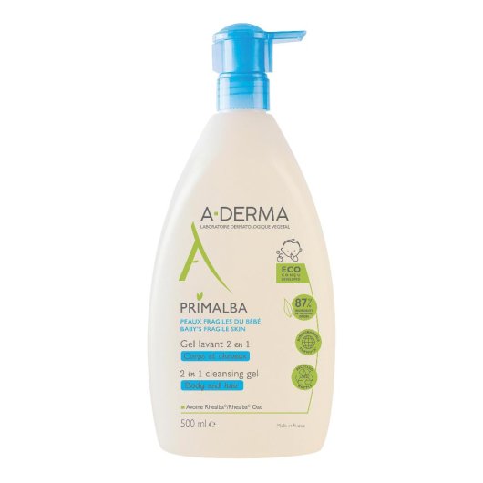 Aderma Primalba Gel Detergente 2 in 1 500ml