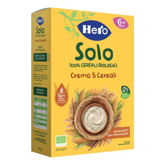 HERO SOLO CREMA 5 CEREALI BIO