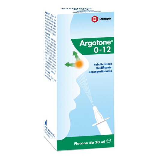 Argotone 0-12 - Dompé - 20 ml - Spray nasale ad azione decongestionante 