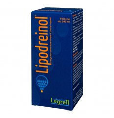 Lipodreinol - Laboratori Legren - Flacone da 240 ml - Integratore alimentare drenante per il controllo del peso corporeo