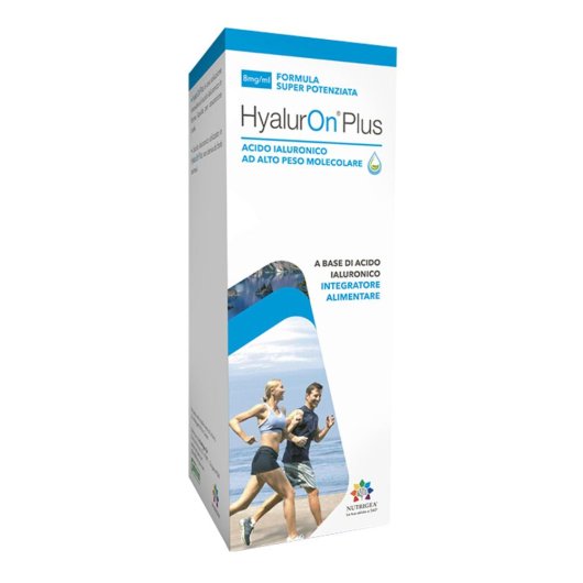 HyalurOn Plus - Nutrigea - Flacone da 50 ML - Integratore di acido ialuronico