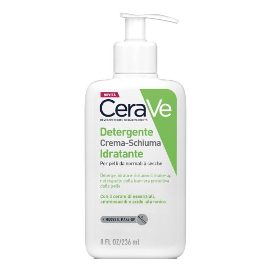 CeraVe Detergente Crema-Schiuma Idratante 236ml