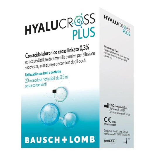 HYALUCROSS PLUS20FL MONOD 0,5ML