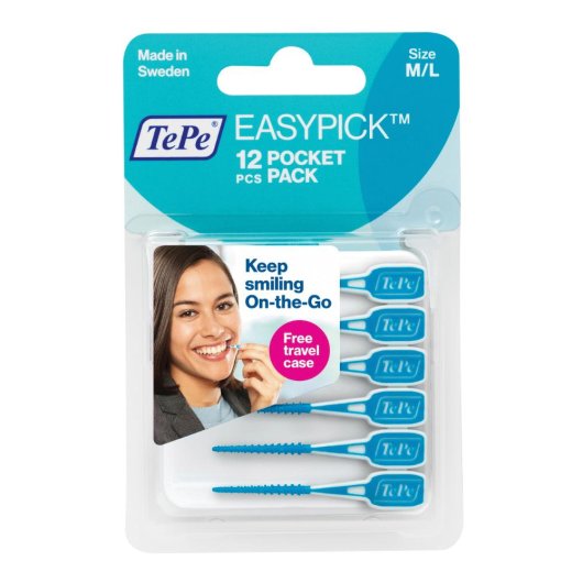 TEPE EASYPICK M/L BLU 12PZ