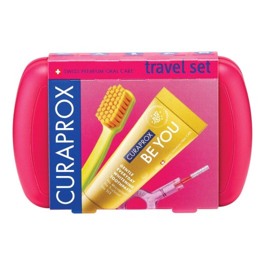 CURAPROX TRAVEL SET MAGENTA