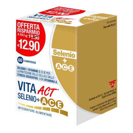 VITA ACT SELENIO+ACE 60CPR F&F