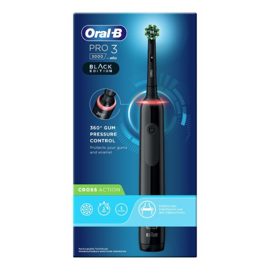 ORALB PRO3 BLACK CROSSACTION