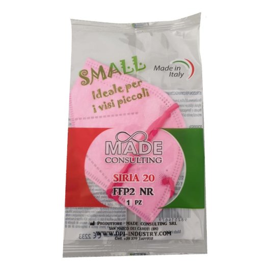 MASCHERINA FFP2 ROSA SMALL 1P IT