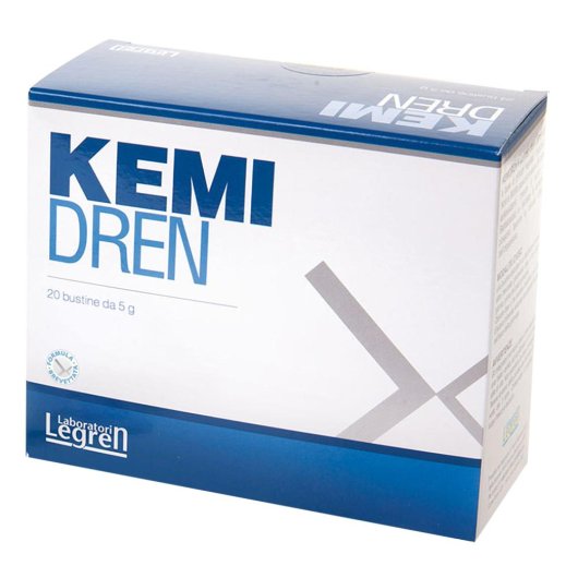 Kemidren - Laboratori Legren - 20 bustine - Integratore alimentare detossificante e antiossidante 