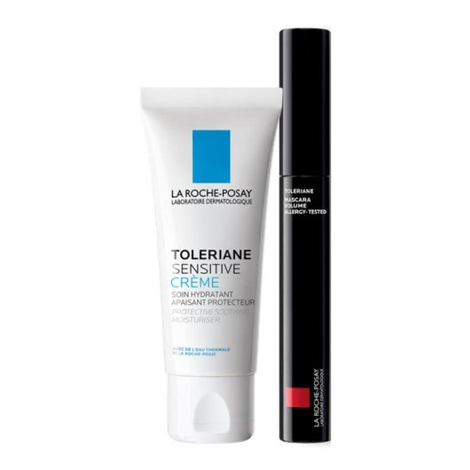 La Roche Posay Toleriane Sensitive - Crema idratante 40ml + mascara volume