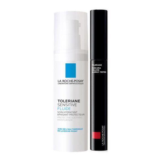 La Roche Posay Toleriane Sensitive - fluido idratante 40ml + toleriane mascara volume