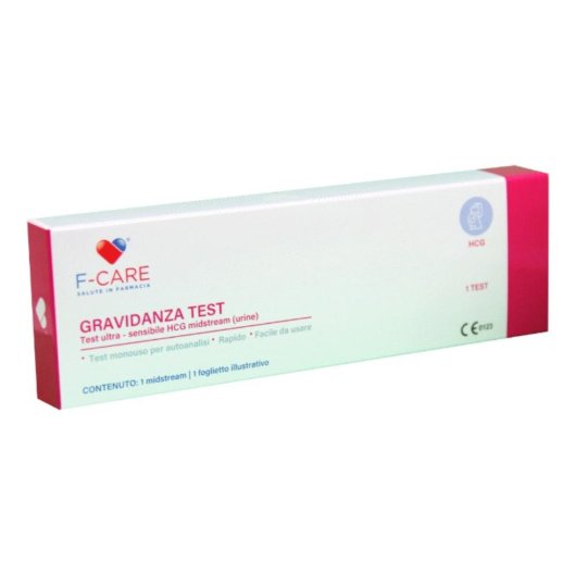 F-CARE TEST GRAVIDANZA MIDS 1P F-CARE TEST GRAVIDANZA MIDS 1P