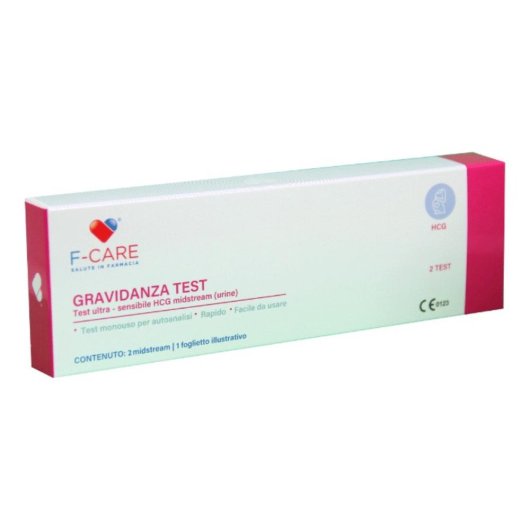 F-CARE TEST GRAVIDANZA MIDS 2P F-CARE TEST GRAVIDANZA MIDS 2P