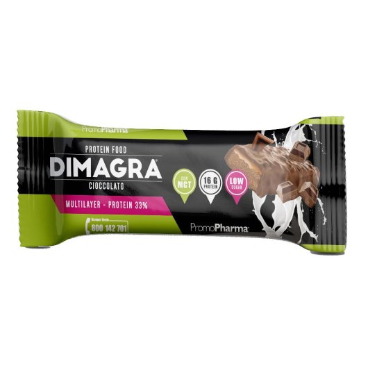 DIMAGRA PROT BAR 33%CACAO50G