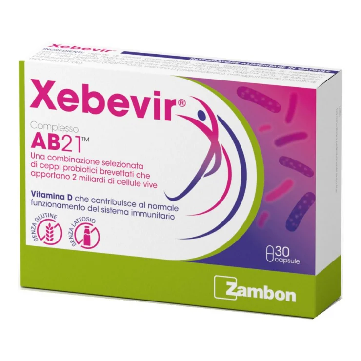Xebevir - Zambon - 30 capsule  integratore alimentare per supportare le difese immunitarie 