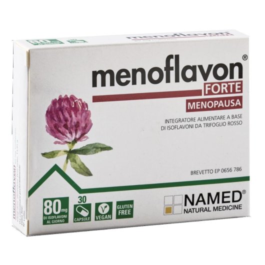 Menoflavon Forte - Named - 30 capsule - Integratore alimentare che aiuta a contrastare i disturbi legati alla menopausa