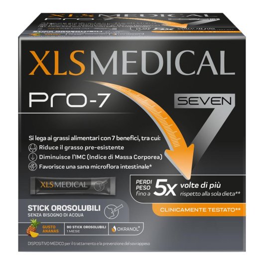 XLS Medical Pro 7 - 90 stick - Dispositivo medico per il controllo del peso