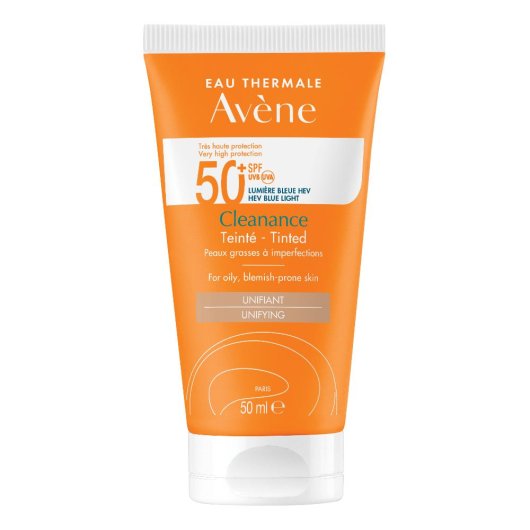 Avène Cleanance Crema Solare Colorata Spf50+ 50ml