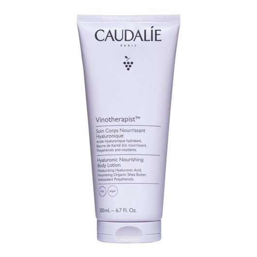 Caudalie Vinotherapist Trattamento Corpo Nutriente - Tubo da 200 ml - Crema corpo per pelli secche che idrata in profondità, lasciando la pelle morbida per tutto il giorno