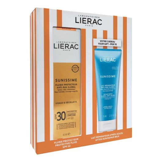 Lierac Bundle - Sunissime Viso Spf30 40ml + Sunissime Doposole Corpo 75ml