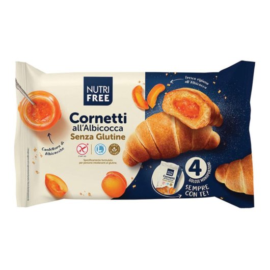 NUTRIFREE CORNETTI ALBICOC 4X60G