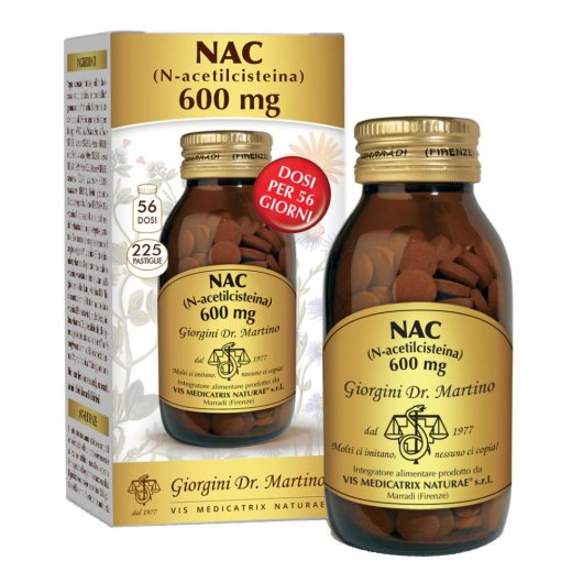 NAC 225PAST - Integratore alimentare a base di N-acetilcisteina