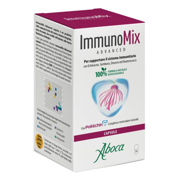 Immunomix Advanced - Aboca - 50 capsule - integratore per il supporto delle difese immunitarie