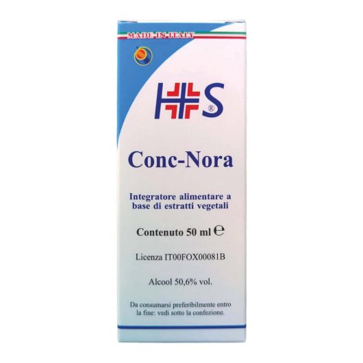 Conc-Nora - Herboplanet - Flacone da 50 ml - Integratore alimentare che favorisce il benessere mentale con un'azione tonico-adattogena