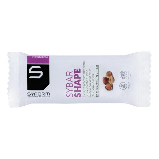 SYBAR SHAPE BARR NOCCIOLA 40G