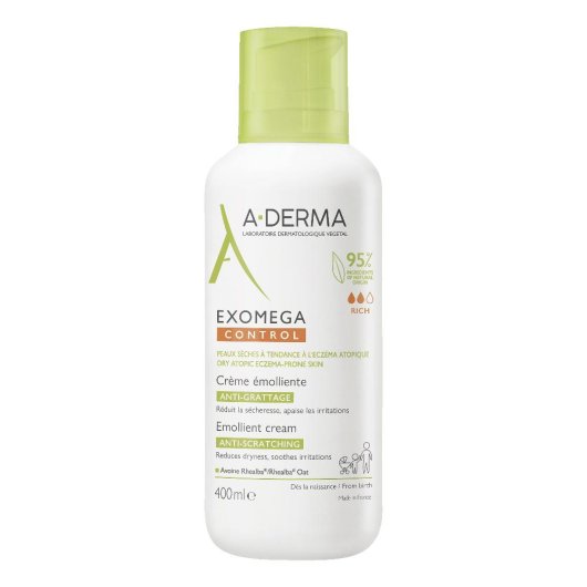 Aderma Exomega Control Crema Emolliente Anti-Grattage 400ml