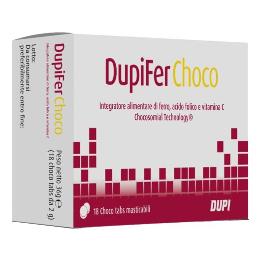 DUPIFER CHOCO 18CHOCO TABS